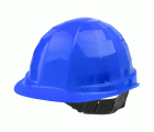 Casco protector, azul