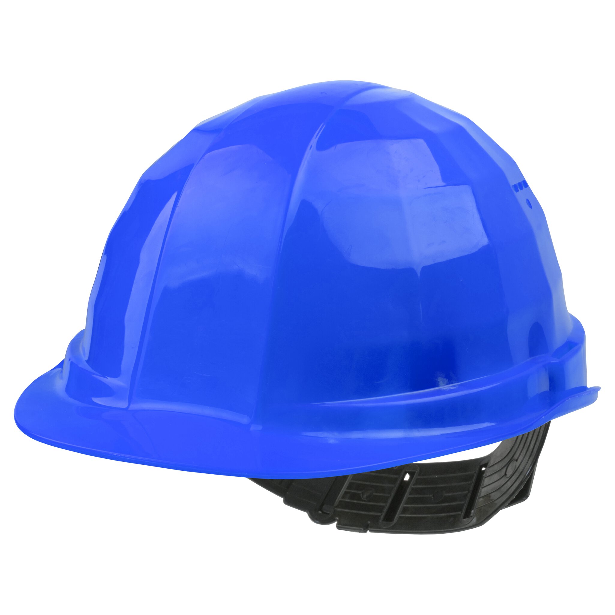 Casco protector, azul