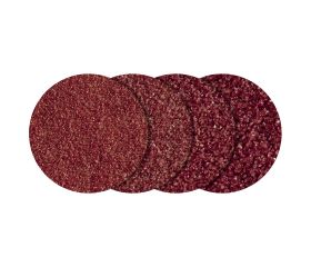 8 discos abrasivos con vástago roscado, Ø 50 mm