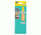 5 hojas de lijar de corindón, grano 240, 93 x 230 mm