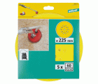 5 discos adhesivos de lijar Grano fino, grano 60 ø225 mm