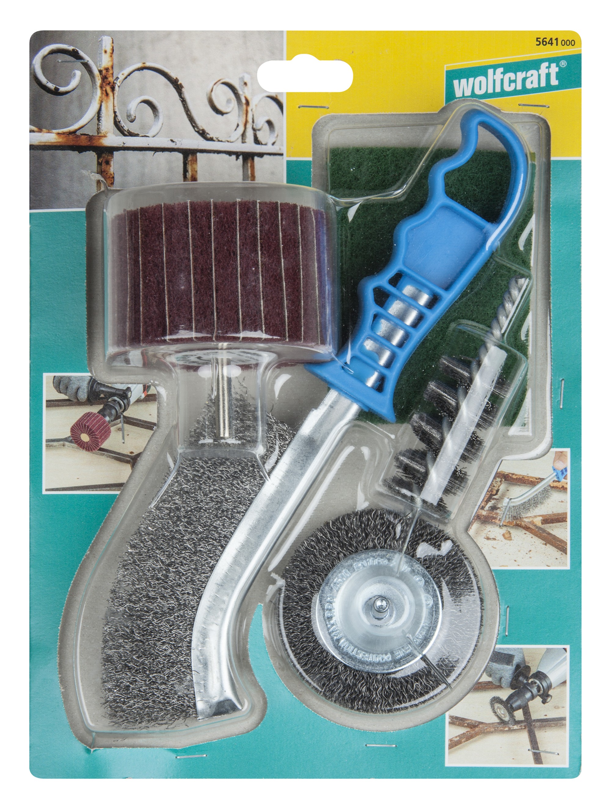 1 juego de tratamiento de metales de 5 piezas