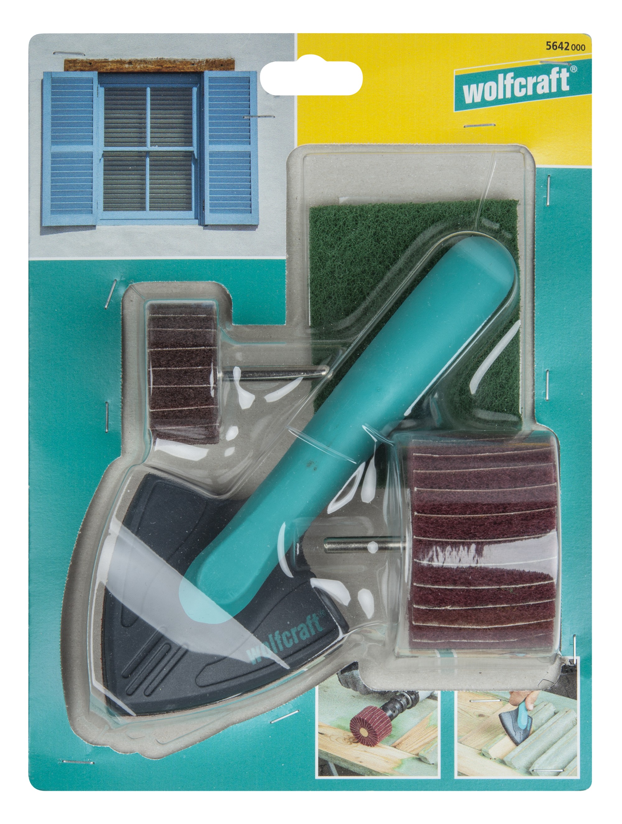 1 juego de tratamiento de madera de 7 pzas.