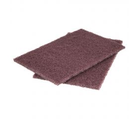 2 almohadillas de fieltro para pulir de grano medio de 150 x 230 mm