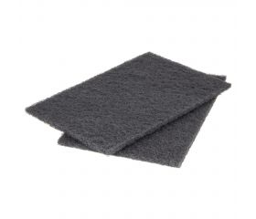 2 almohadillas de fieltro para pulir de grano fino de 150 x 230 mm