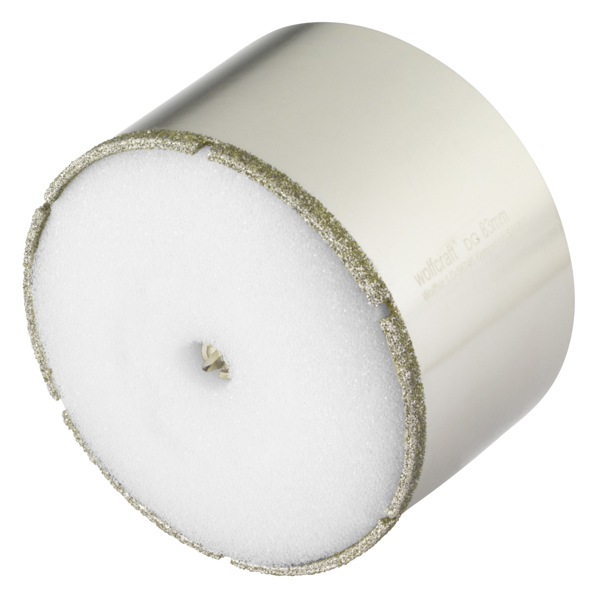 1 broca de perforación de diamante con vástago ø 83 mm