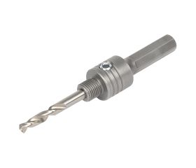 Adaptador con broca centradora