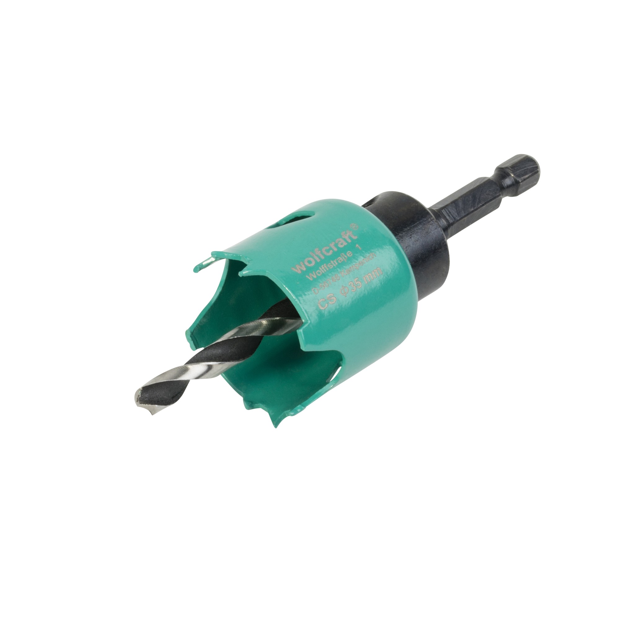 1 sierra de corona de acero al carbono Ø 35 mm