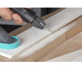 Juego de minimuelas de diamante, cilíndricas, 3 piezas