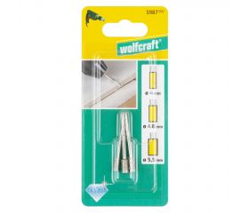 1 juego minimuelas de diamante, cil. 3p.