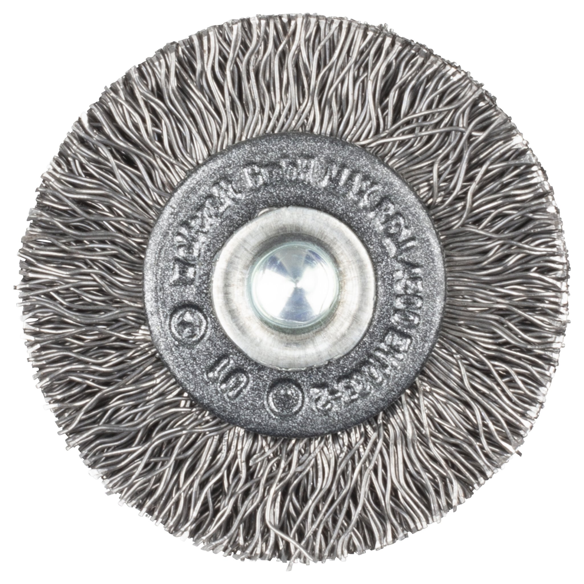 1 cepillo de disco de alambre de acero vást. hexagonal Ø 38 x 8 mm