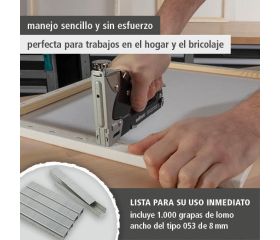1 juego de grapadora manual tacocraft 7 de 1001 piezas