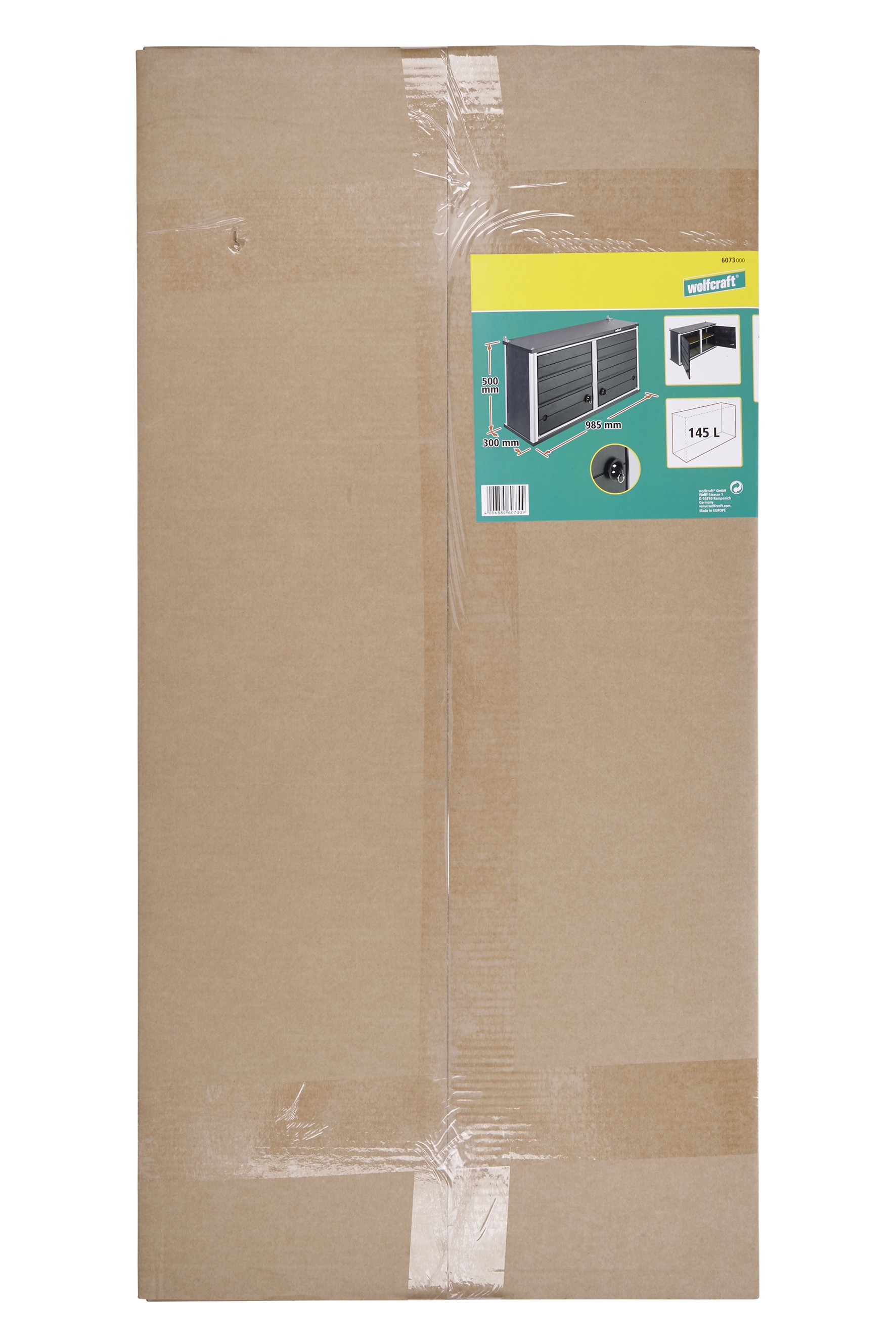 1 armario de colgar de 985 x 500 x 300 mm