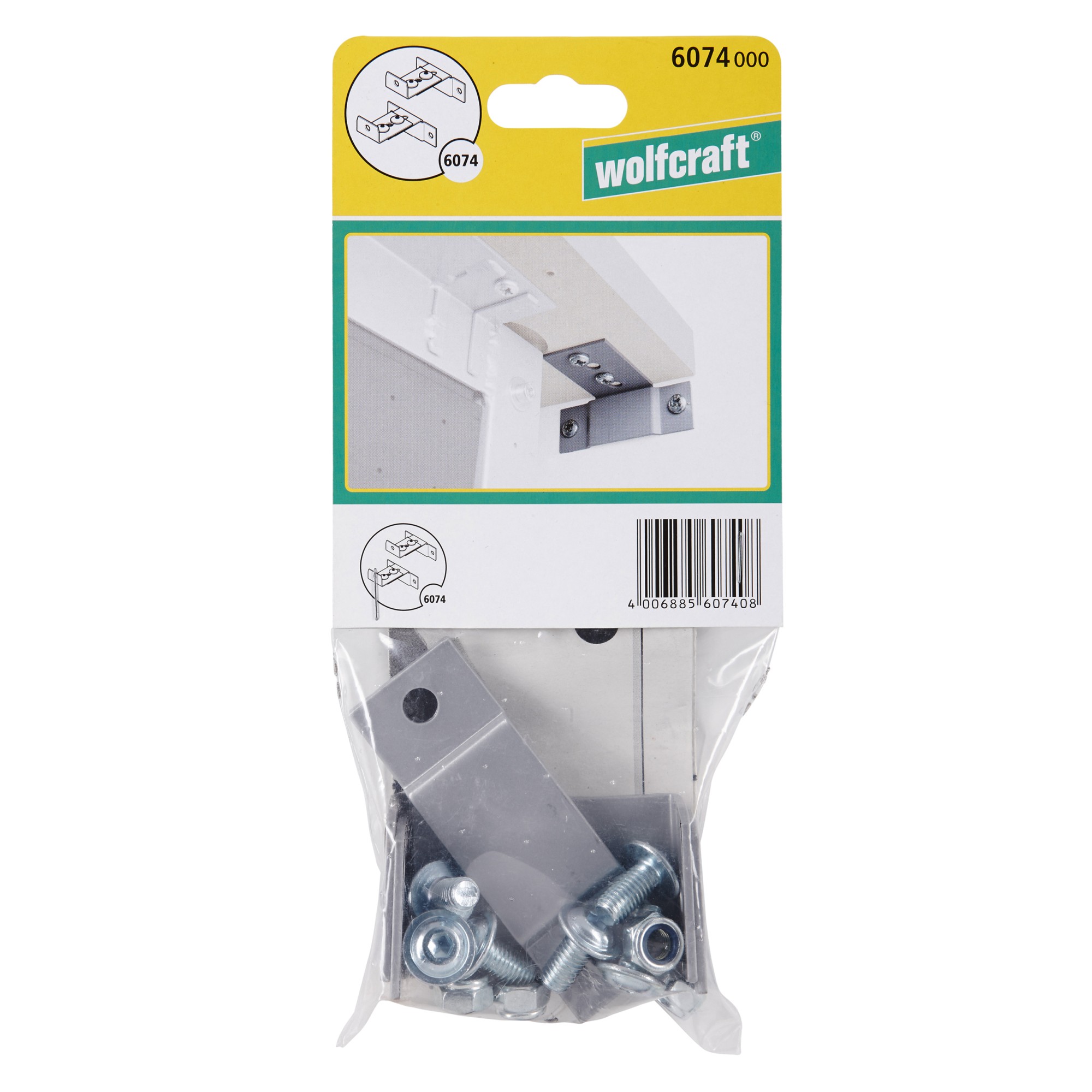 1 juego de fijación mural de 3 pzas.