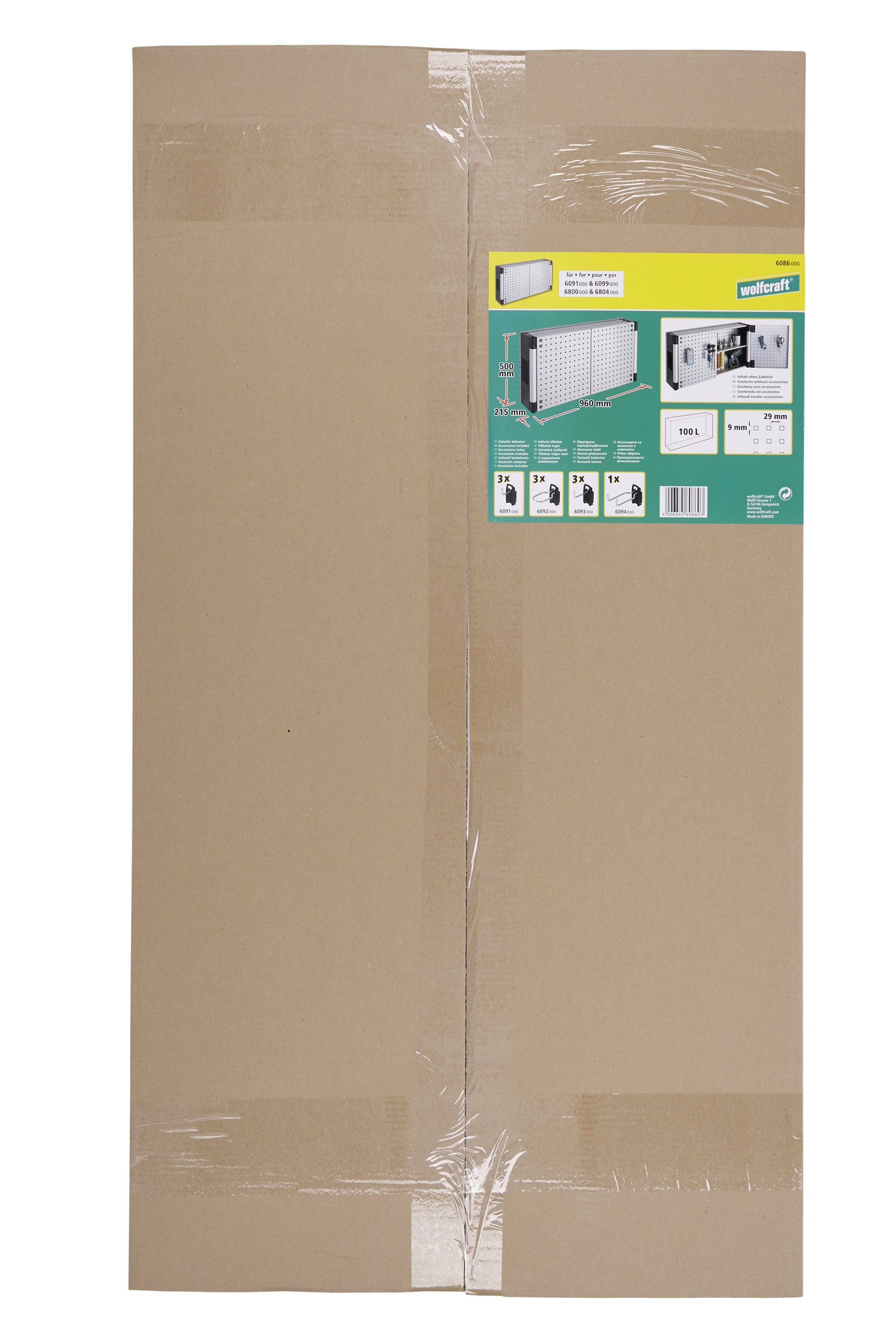 1 juego de armario de panel perforado de 11 pzas.