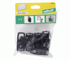 5 ganchos individuales para panel perforado de 30 mm WSS