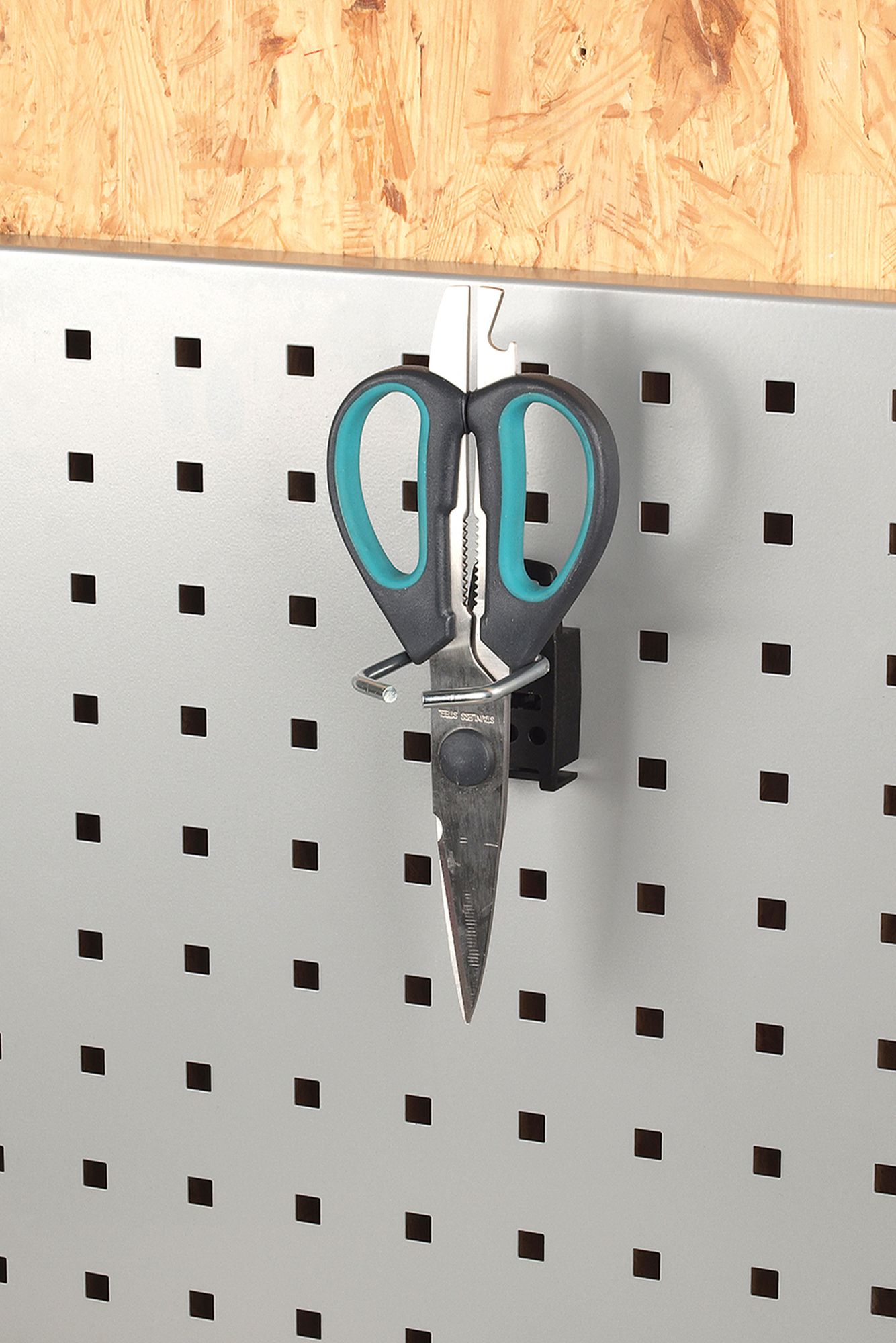 Ganchos con bucle para panel perforado WSS