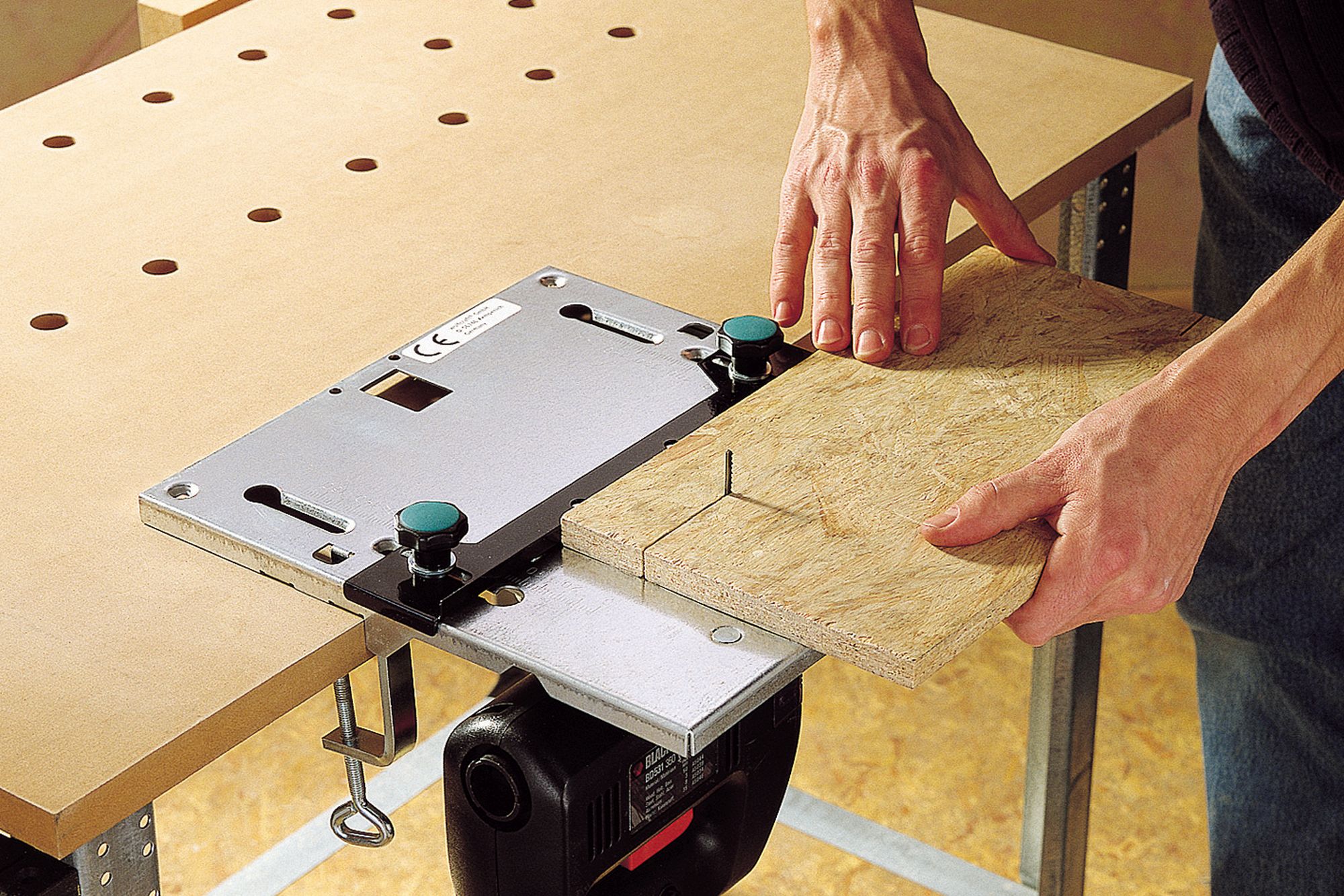 Mesa para sierra de calar