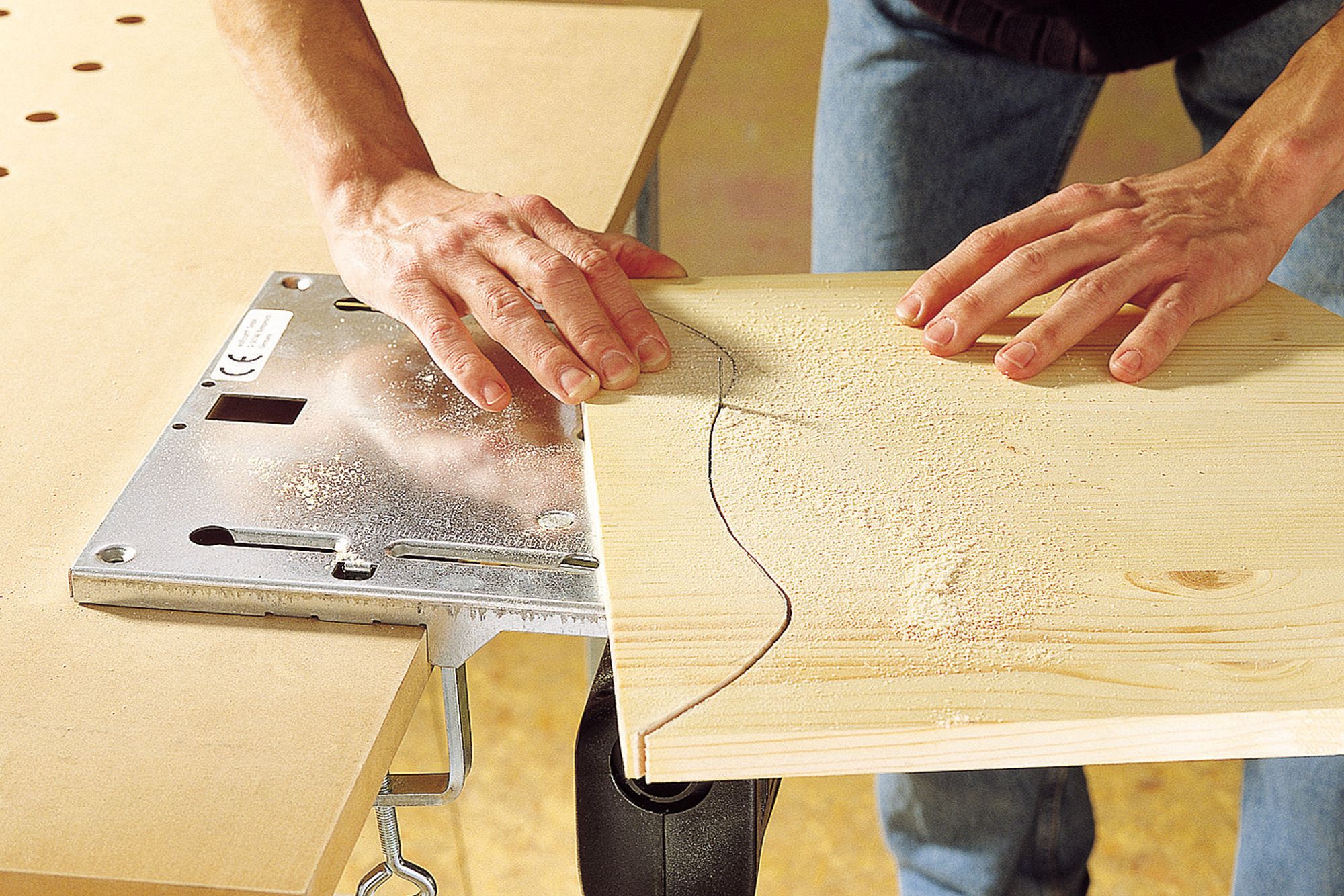 Mesa para sierra de calar