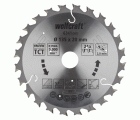 1 disco de sierra circular CT para sierras a batería  ø135x20 mm