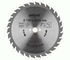 1 disco de sierra circular CT, 30 dientes ø190 mm