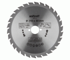 1 disco de sierra circular CT, 30 dientes ø210 mm