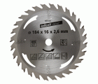 1 disco de sierra circular CT, 28 dientes ø184mm
