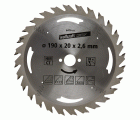 1 disco de sierra circular CT, 28 dientes ø190 mm