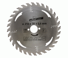 1 disco de sierra circular CT, 32 dientes ø210 mm