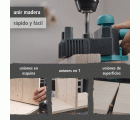 1 maestro de ensamblaje para madera