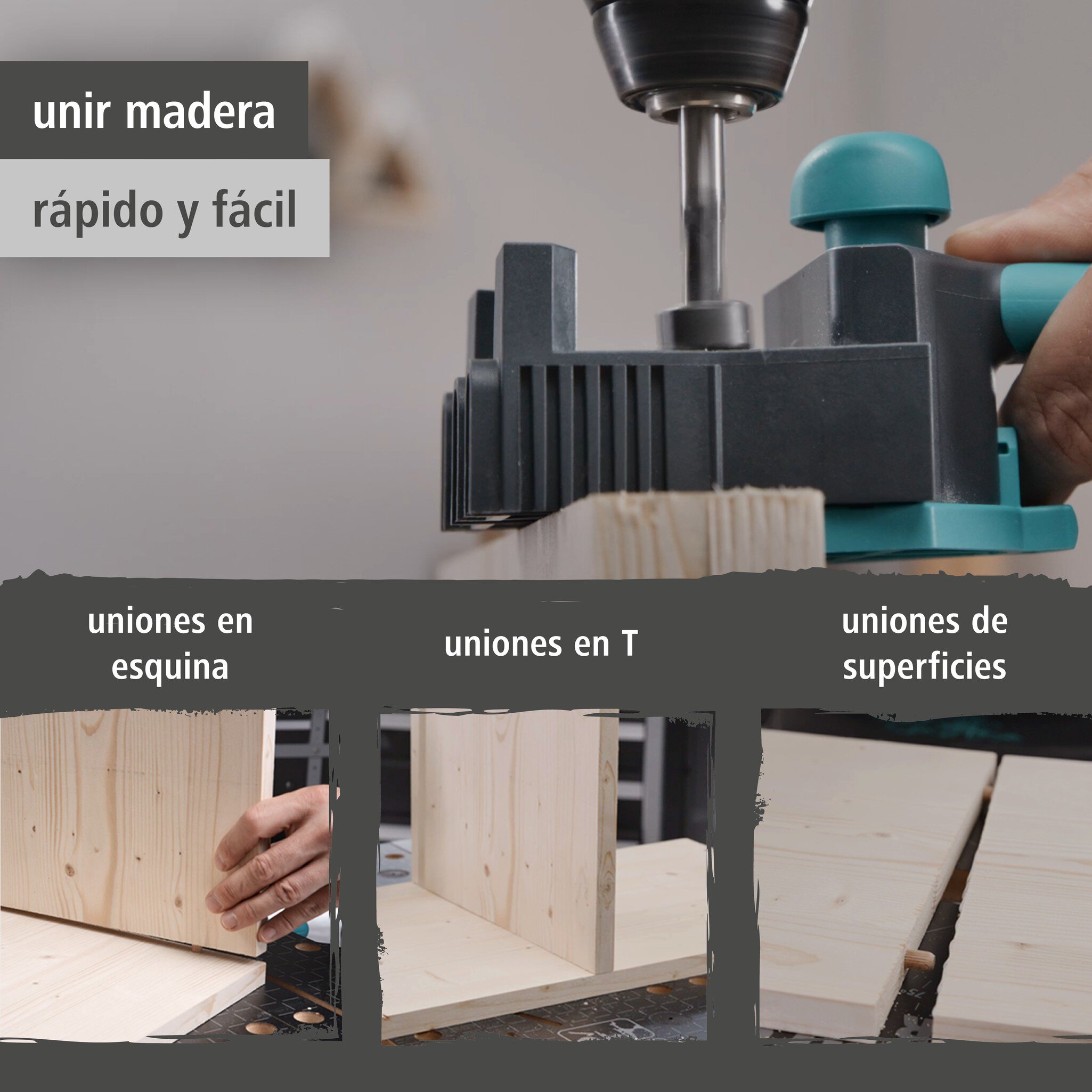 1 maestro de ensamblaje para madera