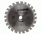 1 disco de sierra circular CT, 24 dientes ø160 mm