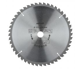 1 disco para sierras circulares de mesa CT, 48 dientes ø315 mm