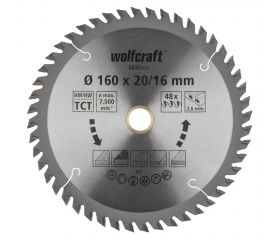 1 disco de sierra circular CT, 48 dientes ø160x20/16 mm