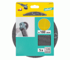 5 tejidos de rejilla adhesivos SiC grano 120 WS Ø 180 mm