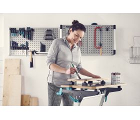 Banco para máquinas y mesa de sujeción MASTER 750 ERGO