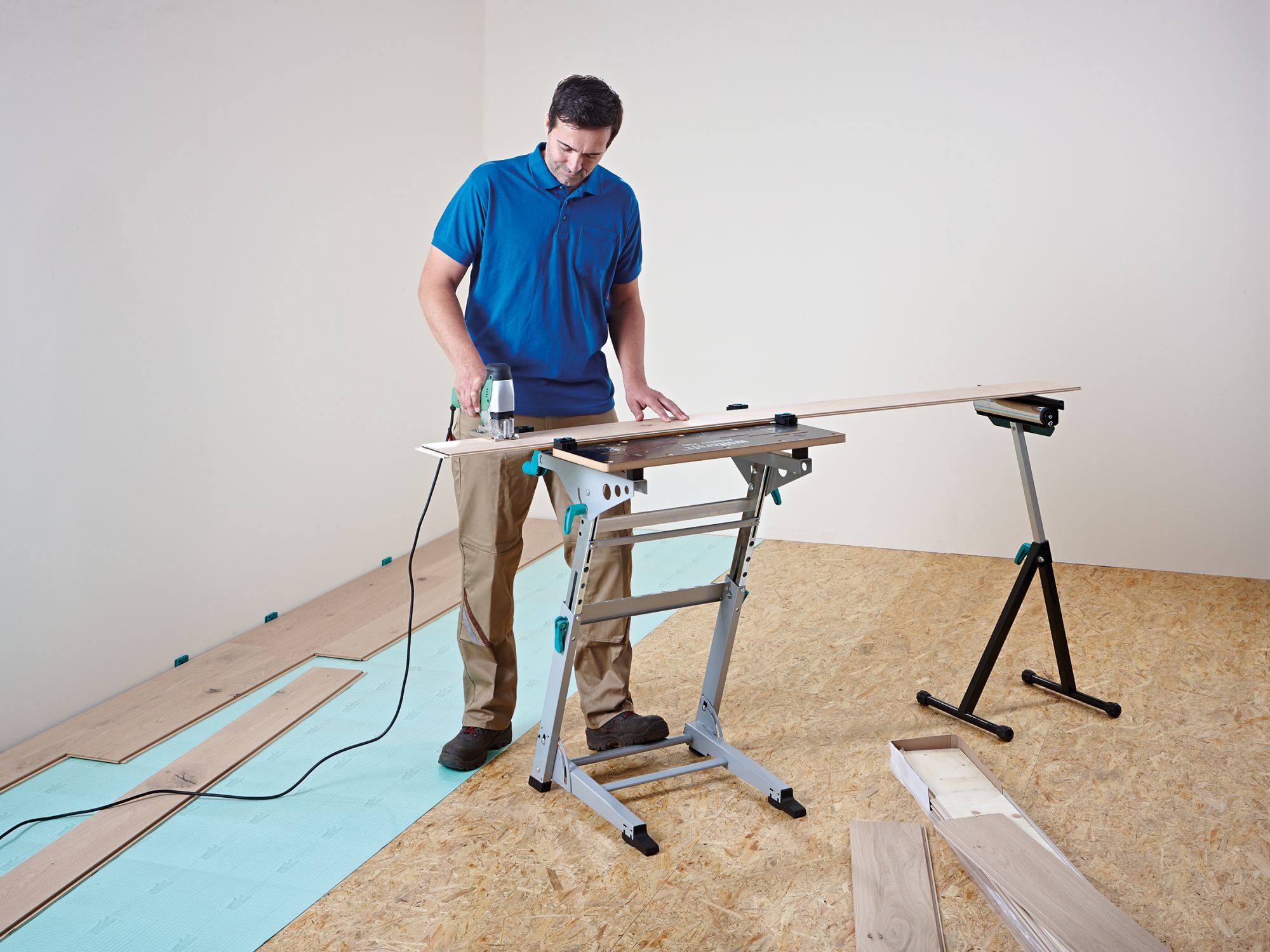 Banco para máquinas y mesa de sujeción MASTER 700