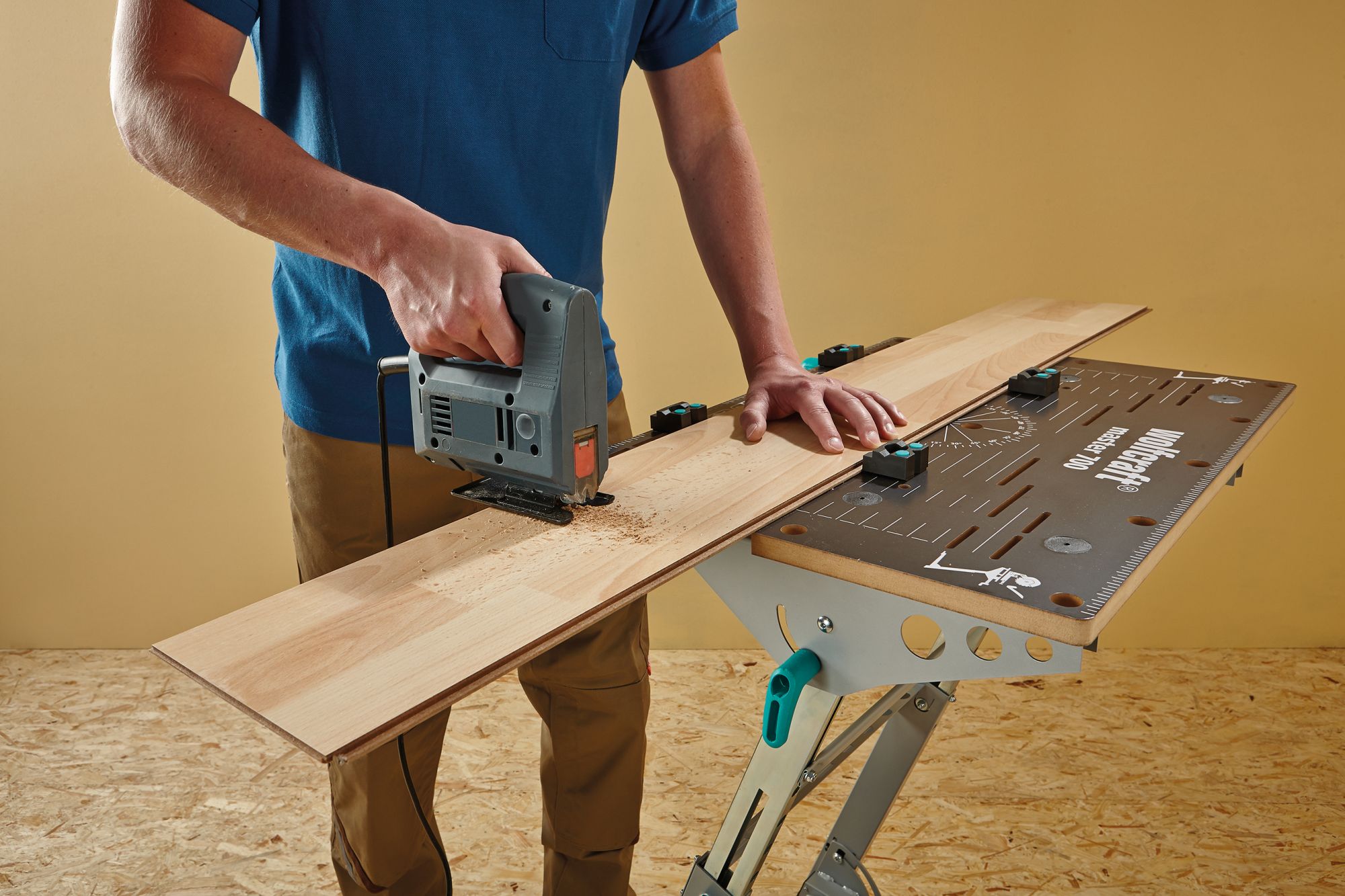 Banco para máquinas y mesa de sujeción MASTER 700