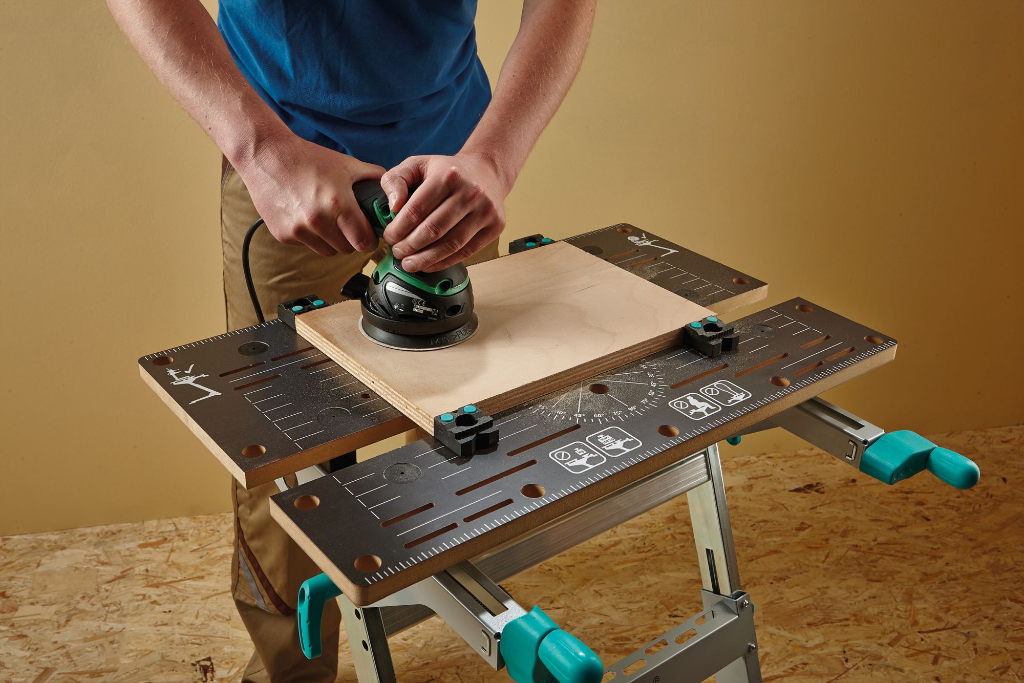 Banco para máquinas y mesa de sujeción MASTER 700