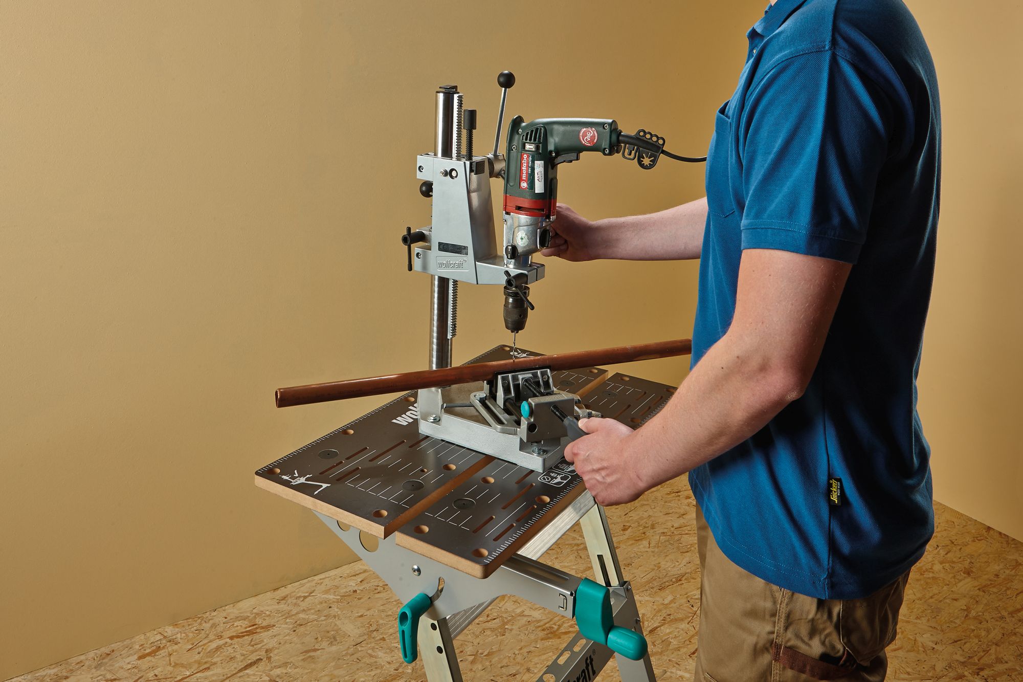 Banco para máquinas y mesa de sujeción MASTER 700