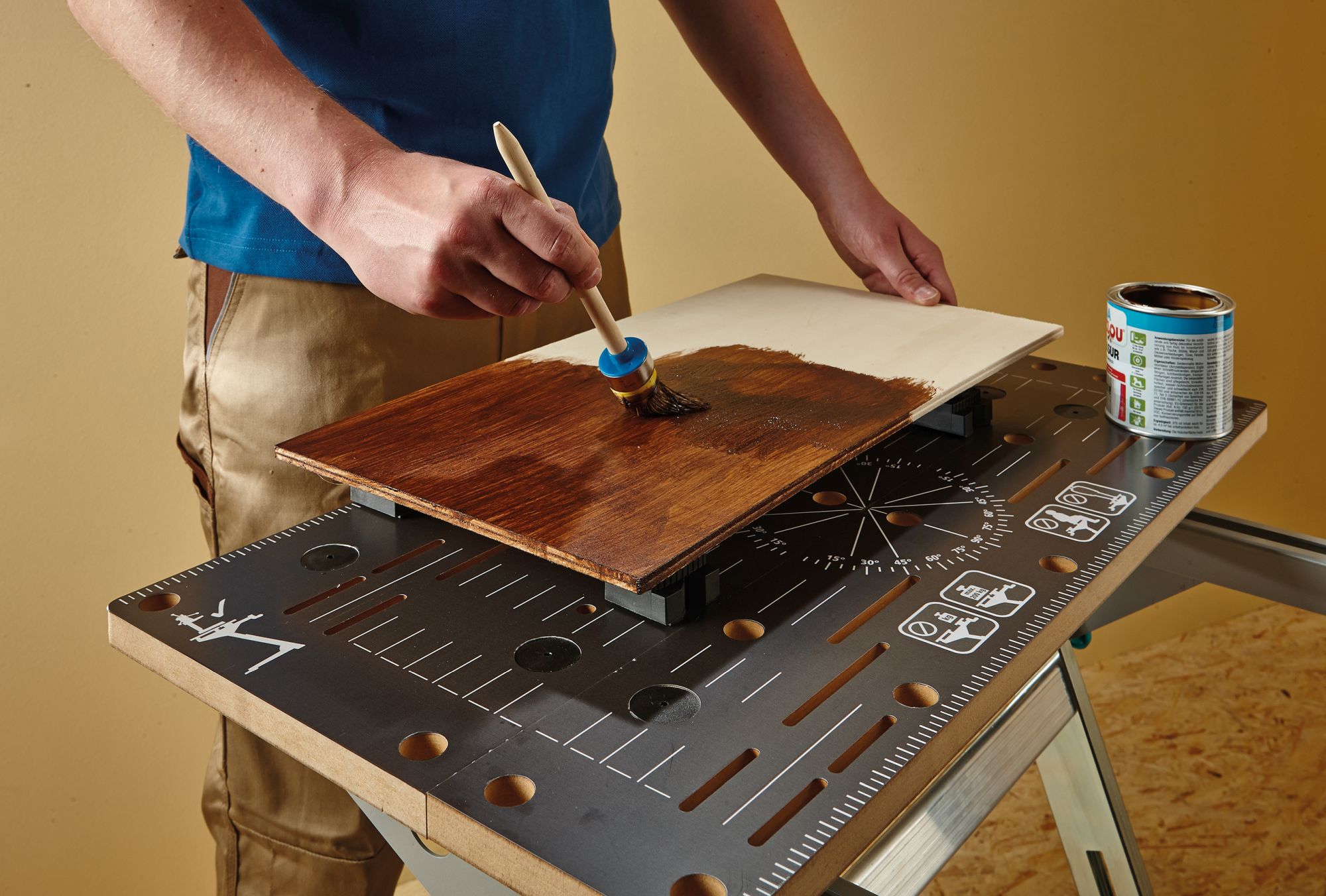 Banco para máquinas y mesa de sujeción MASTER 700