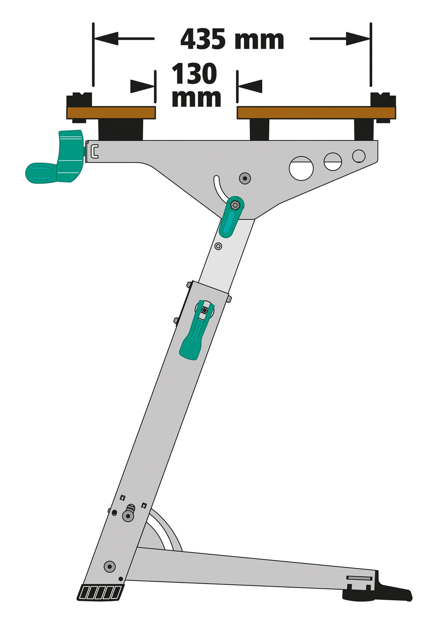 Banco para máquinas y mesa de sujeción MASTER 700