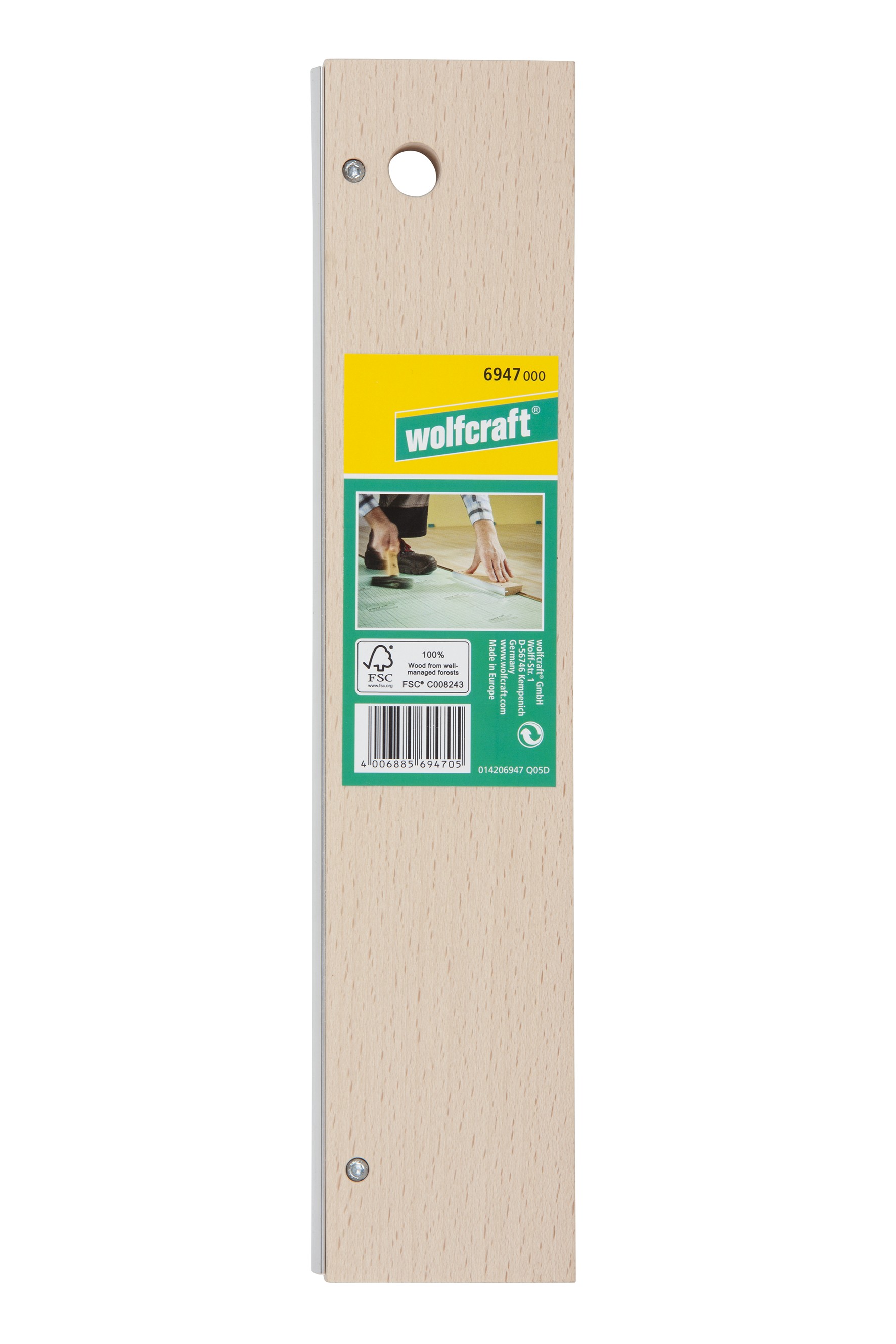 1 taco de madera profesional 281x24x62mm