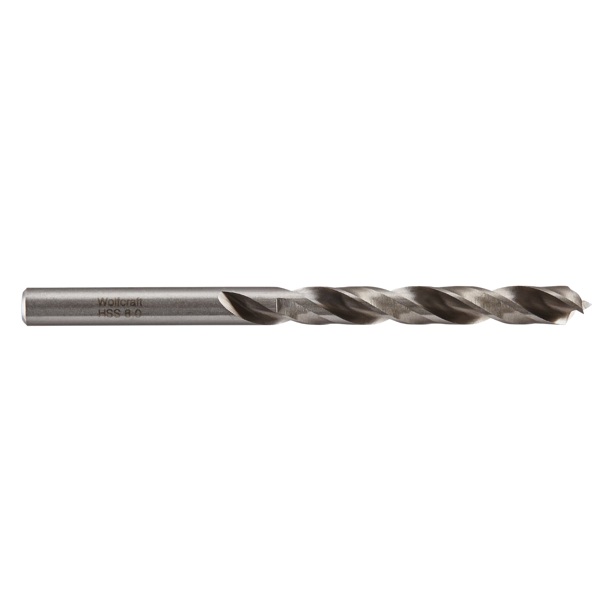 1 broca espiral para madera HSS Prof. ø8x117mm