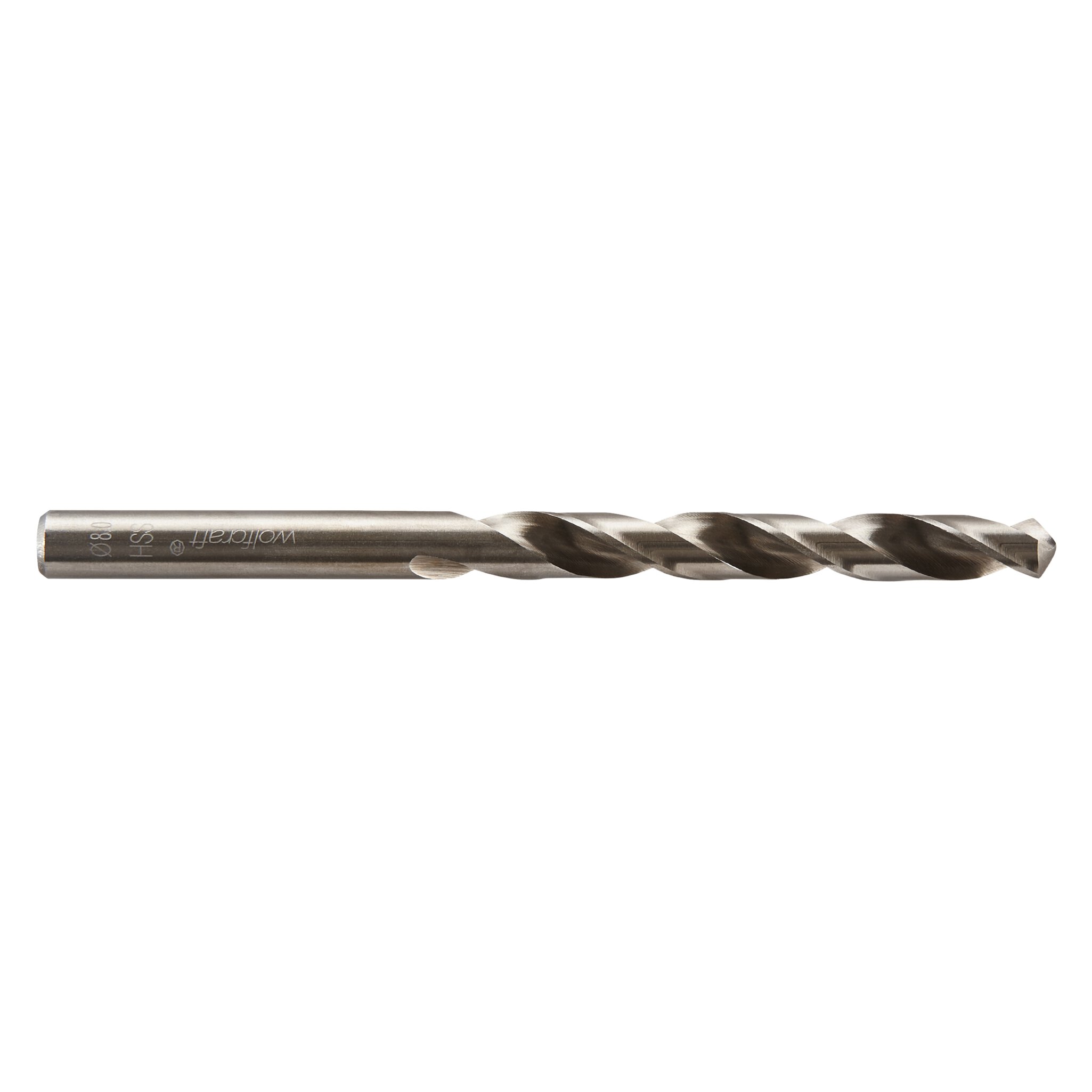 1 broca para metal HSS, rect., Ø 8,0 x 117 mm
