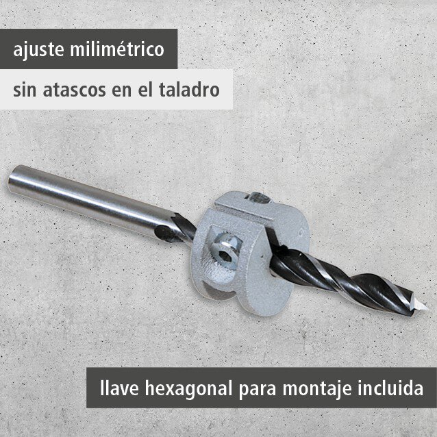 Juego básico "Taladrado con limitación de profundidad"