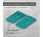 120 cuñas universales