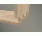 200 espigas corrugadas de haya de ø6x30mm