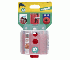 1 corona de perforación con dentado de diamante ø 82 mm
