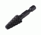 1 escofina de perfil para madera cónica hexagonal Ø 6-12 x 22 mm